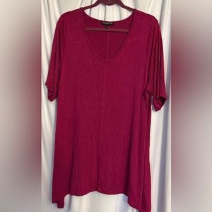 NWOT Cable & Gauge Purple Tunic, Size 2X